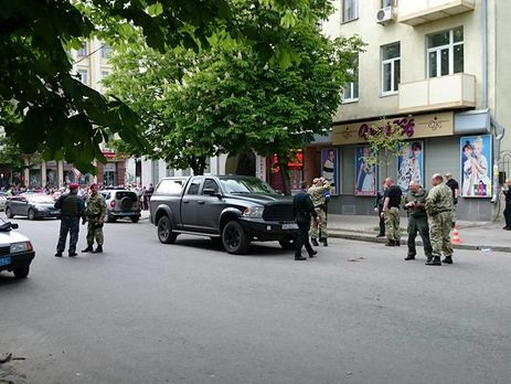 Стрельба в центре Харькова, ранен полицейский 