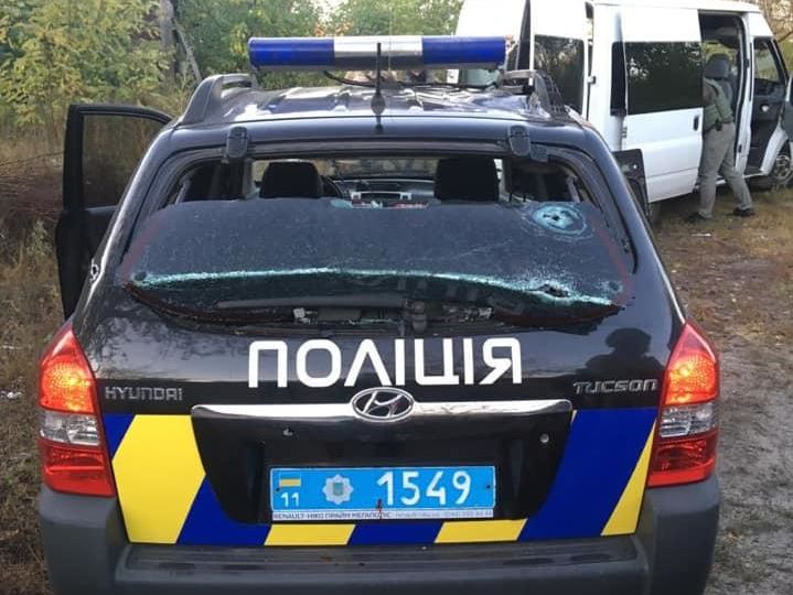 В Киевской области правоохранители застрелили злоумышленника, который открыл по ним огонь