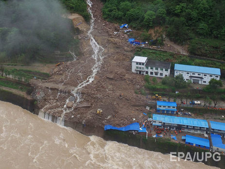 На месте схода оползня в Китае найдены тела 31 человека