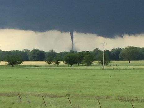 Торнадо в американском штате Оклахома убил двух человек 