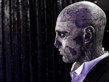 Ахмадов опубликовал фотосессию альтернативной модели Rick Zombie Boy Genest. Фоторепортаж