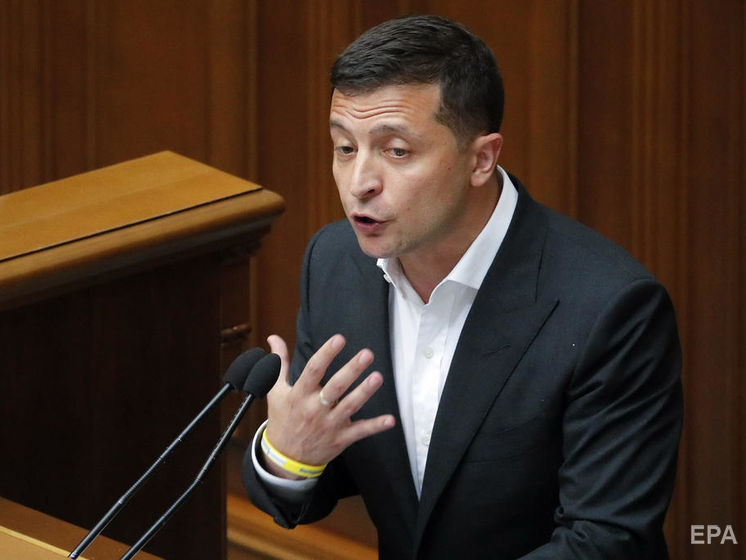﻿Новий закон про статус Донбасу врахує думку суспільства і "червоні лінії" – Зеленський