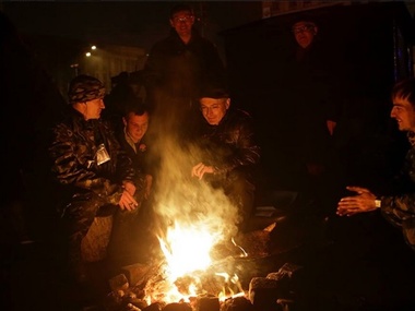 Ходорковский ночью прогулялся по Майдану