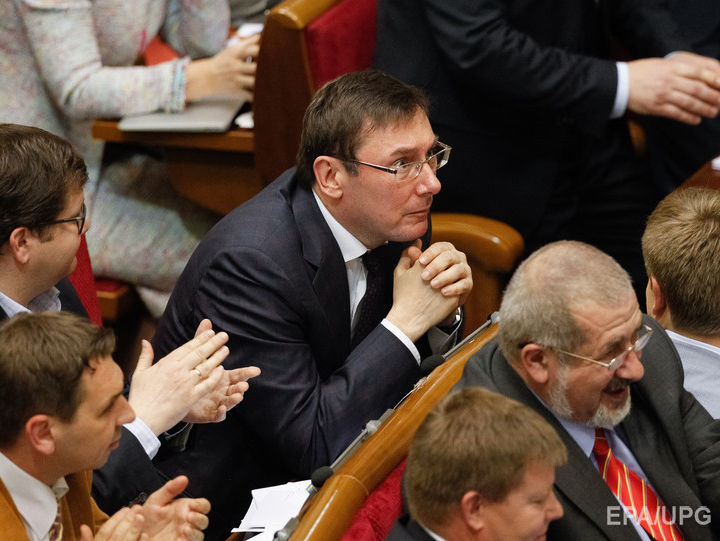 Луценко: Кононенко точно не будет председателем фракции БПП