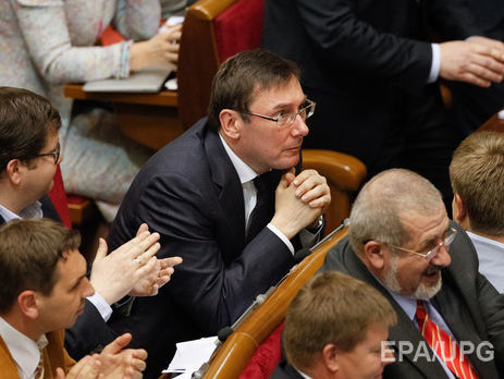 Луценко: Кононенко точно не будет председателем фракции БПП