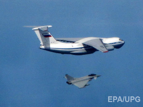 Британские истребители перехватили над Эстонией три военных самолета РФ