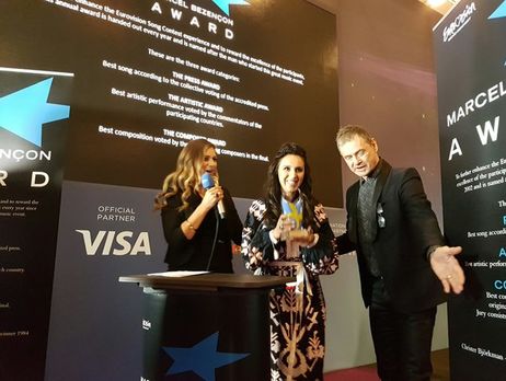 Джамала получила награду за лучшее выступление по мнению комментаторов 