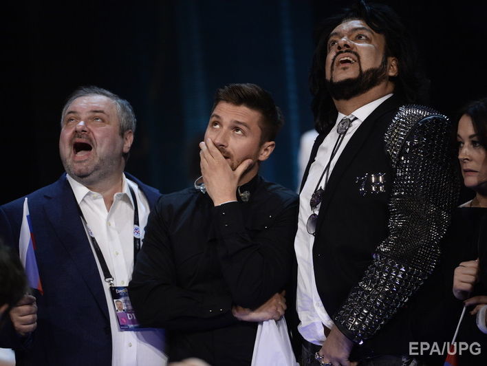 Лазарев и Киркоров поздравили Джамалу с победой в "Евровидении 2016"