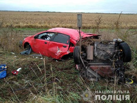 Девятилетний мальчик погиб в аварии в Запорожской области