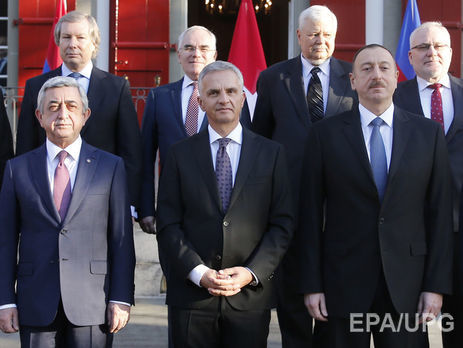 Алиев и Саргсян впервые встретились после обострения Карабахского конфликта