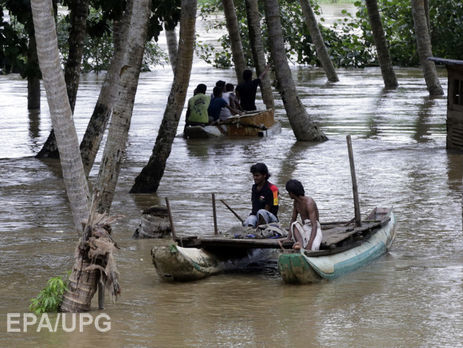 В результате наводнения на Шри-Ланке пострадали более 200 тысяч человек. Фоторепортаж