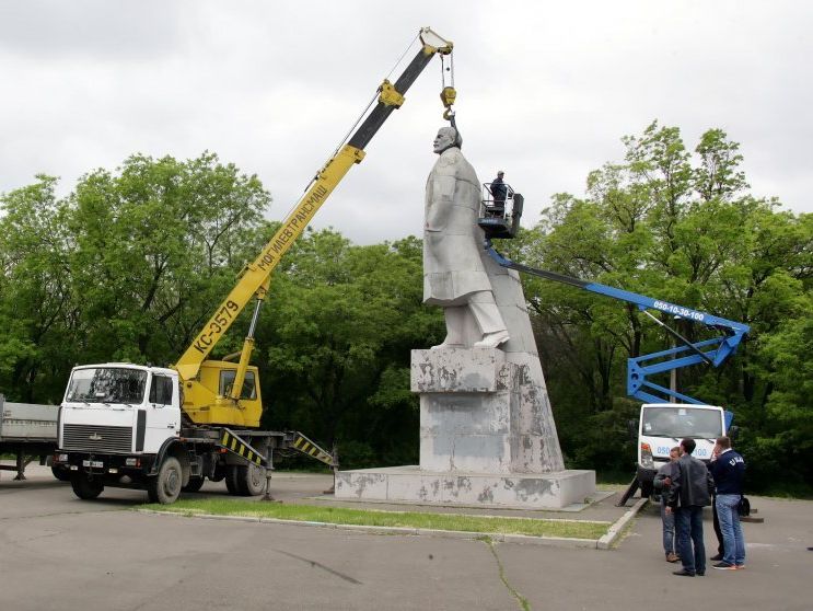 Одесский памятник Ленину перенесут в музей под открытым небом