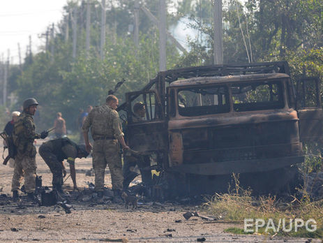 Лысенко: Десять украинских бойцов ранены в зоне АТО за сутки