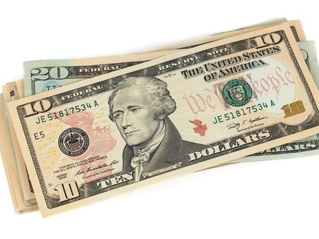 Курс гривны к доллару укрепился до 24,61 грн/$