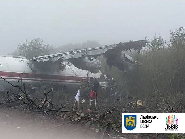 ﻿Аварія Ан-12 під Львовом: стан трьох постраждалих стабільний, загрози життю немає