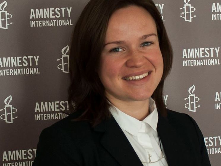 Правозащитница Покальчук стала исполнительным директором Amnesty International в Украине