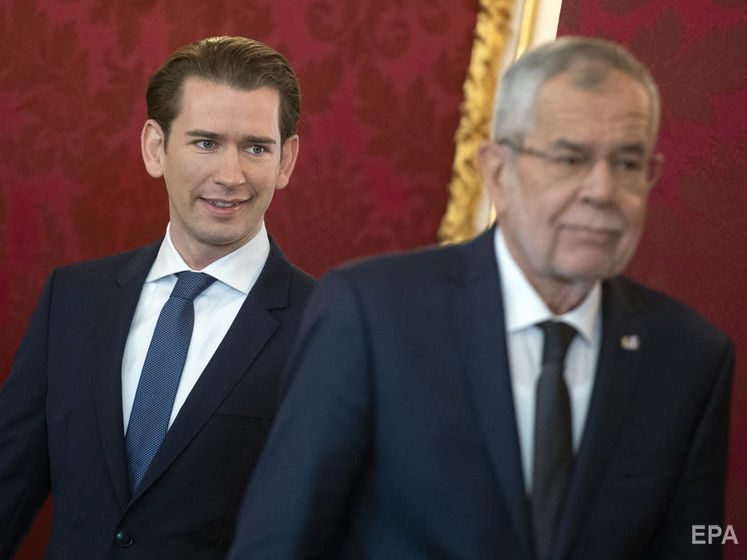 ﻿Президент Австрії доручив колишньому канцлеру країни Курцу сформувати уряд