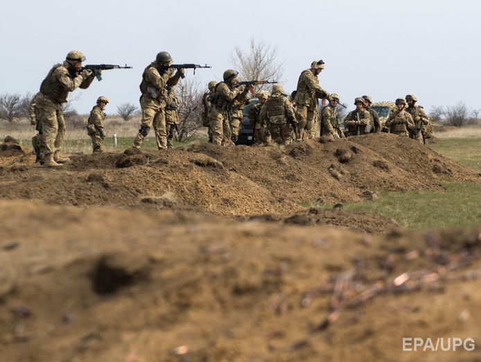 Пресс-центр АТО: 18 мая боевики 17 раз обстреливали позиции украинских военных