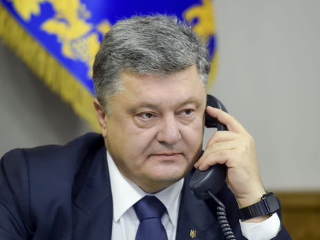 Порошенко попросил Германию ускорить рассмотрение предложений о полицейской миссии ОБСЕ на Донбассе