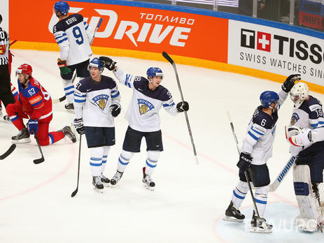 Сборная России по хоккею уступила сборной Финляндии в полуфинале домашнего чемпионата мира