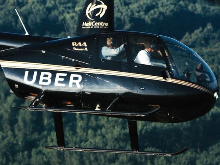 ﻿Uber у Нью-Йорку запустив вертолітне таксі