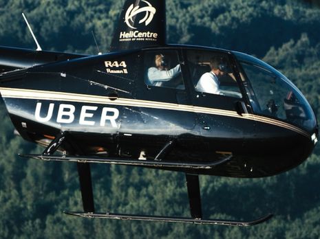 Uber в Нью-Йорке запустил вертолетное такси