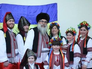 Главный раввин Украины Блайх показал своих детей