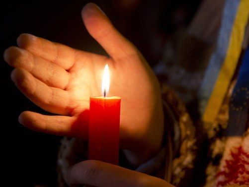 Пускай огонь свечи, как символ веры - Лента новостей ДНР