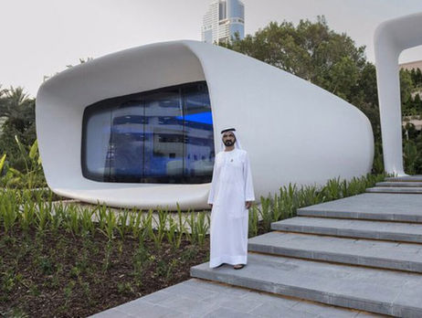 В Дубае открыли первое в мире офисное здание, отпечатанное на 3D-принтере