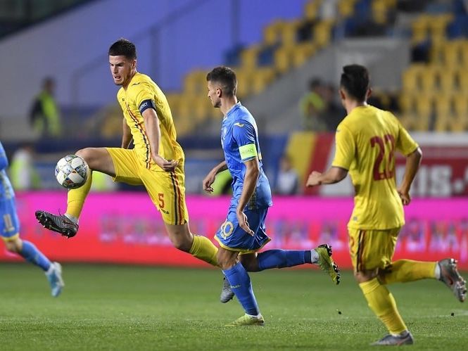 Молодежная сборная Украины проиграла Румынии в отборе на Евро 2021 U21