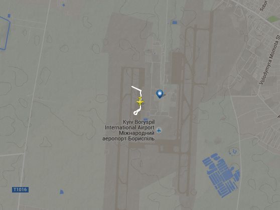 Данные Flightradar: Президентский борт сегодня не осуществлял полетов