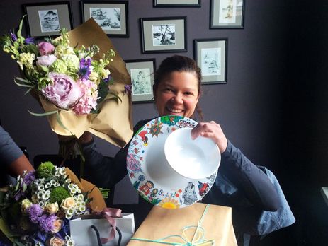 Руслана с мамой и мужем отпраздновала день рождения. Фоторепортаж