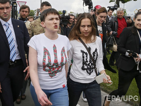 Савченко: Мир, к сожалению, возможен только через войну