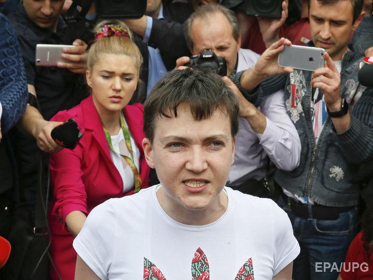 Савченко и Фейгин проведут пресс-конференцию 27 мая