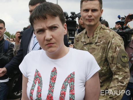 Савченко: Я хочу летать, но буду делать то, что полезно Украине. Буду ездить по миру, говорить с людьми