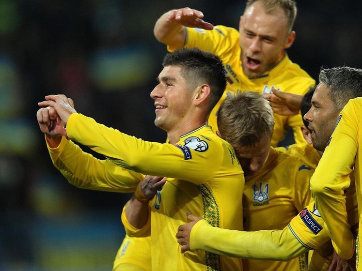 Сборная Украины победила Литву в матче отбора на Евро 2020