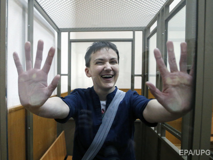 Савченко ответила про "затягивание" ее освобождения анекдотом: Попал в дерьмо – сиди и не чирикай. Видео