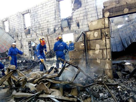 При пожаре в доме престарелых под Киевом погибли по меньшей мере семь человек