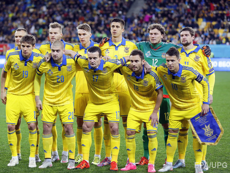 Сборная Украины забила четыре гола и обыграла Румынию