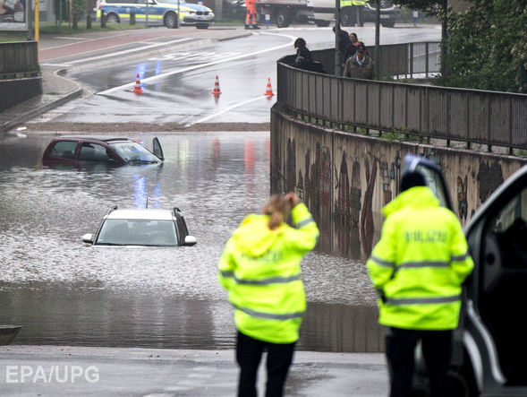 В результате наводнения в Германии погибло четыре человека