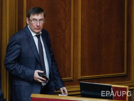 Луценко предложил Шабунину попробовать себя в должности районного прокурора в Закарпатье