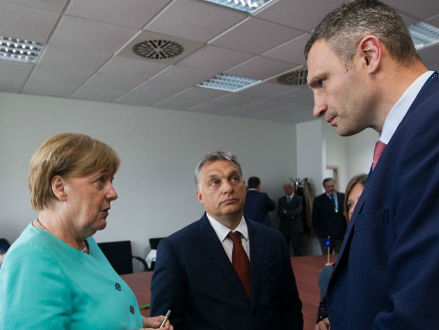 Кличко обсудил с Меркель предоставление безвизового режима Украине