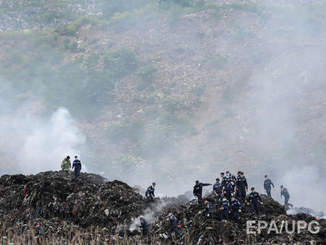ГосЧС: На горящей свалке под Львовом обнаружили еще одно тело