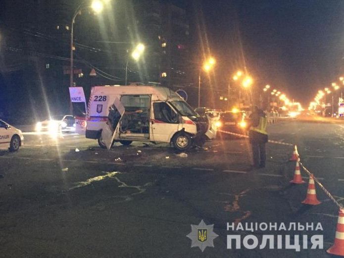 ﻿Поліція Києва відкрила кримінальне провадження за фактом ДТП зі "швидкою"