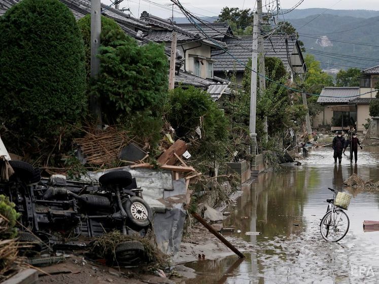 Кількість жертв тайфуну "Хагібіс" у Японії сягнула 58 осіб