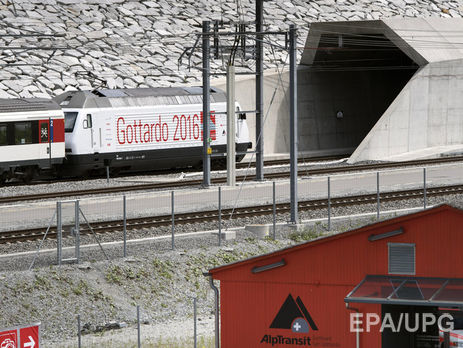 В Швейцарии открыли самый длинный железнодорожный тоннель в мире. Фоторепортаж