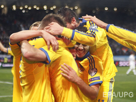 Расписание матчей сборной Украины на Евро 2016