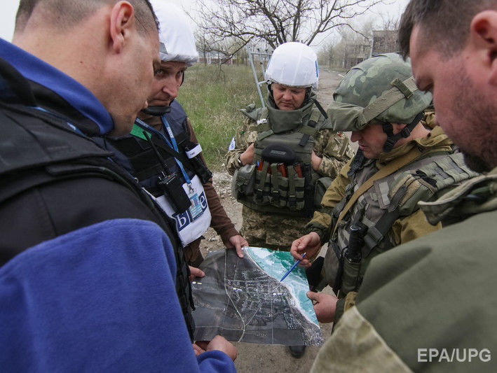 Беспилотник ОБСЕ зафиксировал двойное нарушение боевиками Минских соглашений. Видео