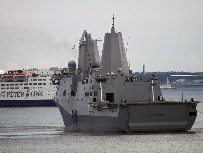 В Эстонию на военные учения Baltops прибыли 15 кораблей НАТО