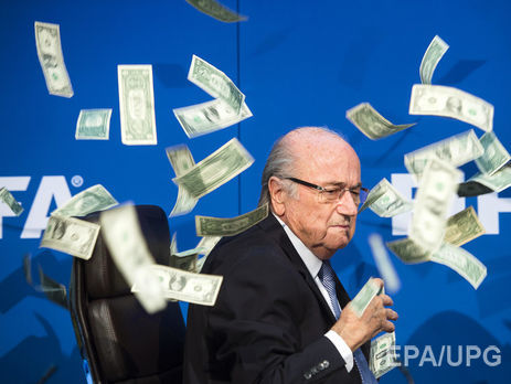 ФИФА: За пять лет Блаттер и его ближайшие помощники выплатили сами себе $80 млн